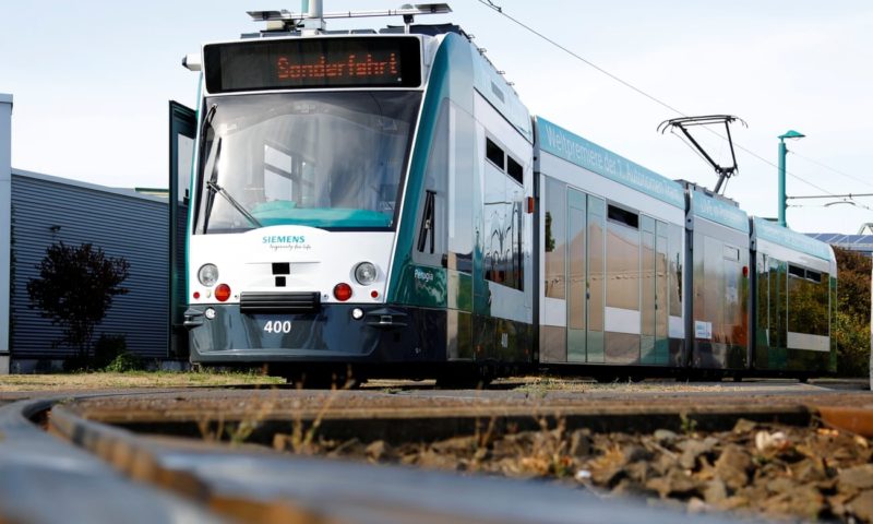 Germany launches world’s first autonomous tram in Potsdam