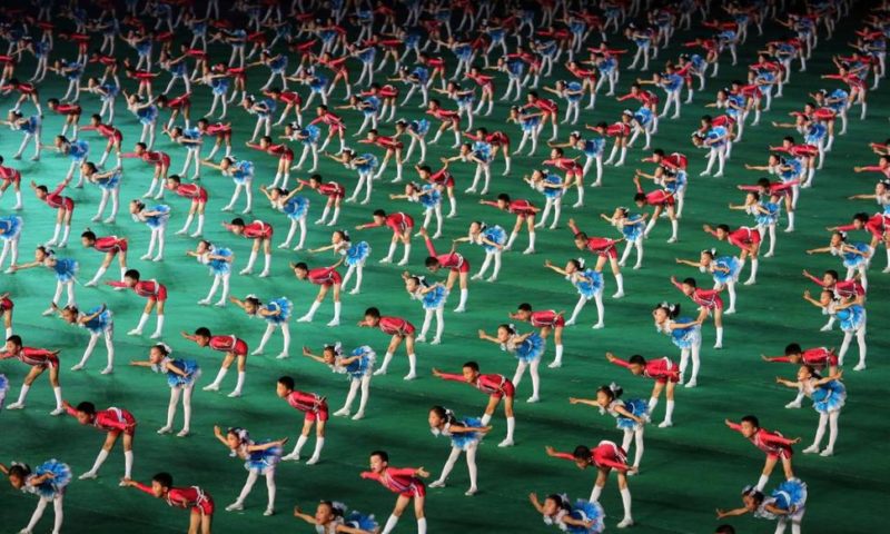 N. Korea Revives Iconic Mass Games for 70th Anniversary Gala