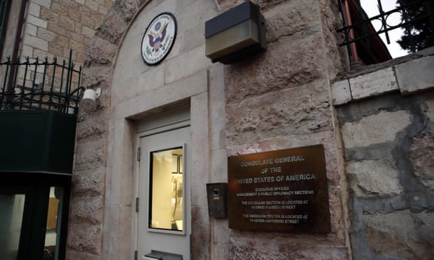 US downgrades consulate for Palestinians into Israel embassy unit