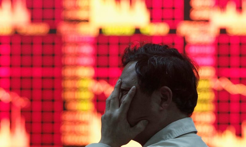 Chinese stocks fall almost 5% in market bloodbath as investors digest a week of bad news in a single day