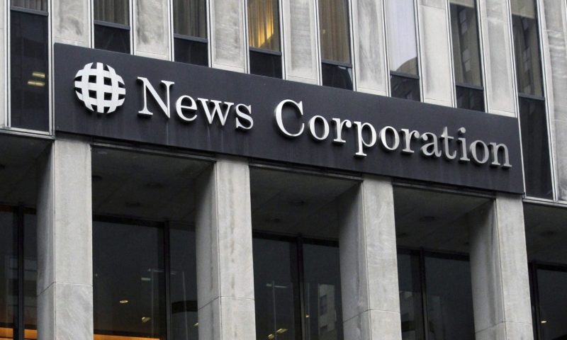 News Corporation (NWS) Moves Lower on Volume Spike for October 02