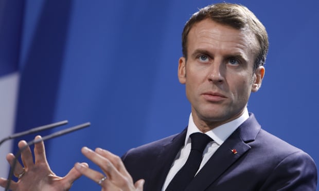 Europe must show strength to avoid global chaos, says Macron