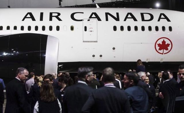 Air Canada profit down
