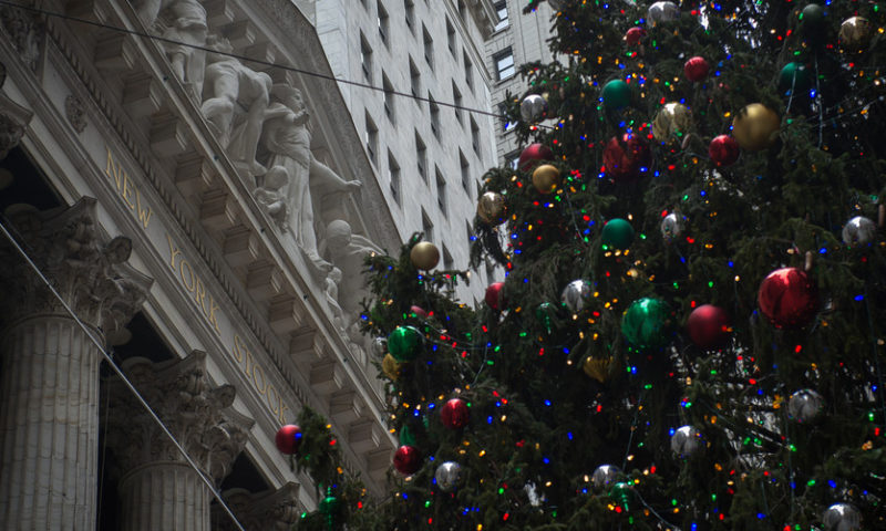 U.S. stock futures point to a Christmas Eve bounce for battered equities