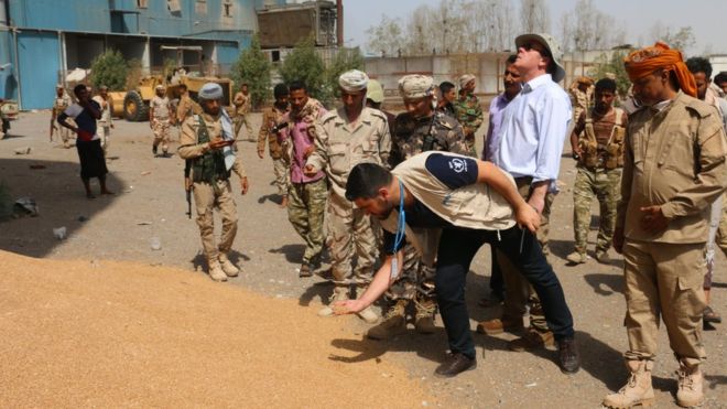 Yemen crisis: UN gains access to vital Hudaydah grain store
