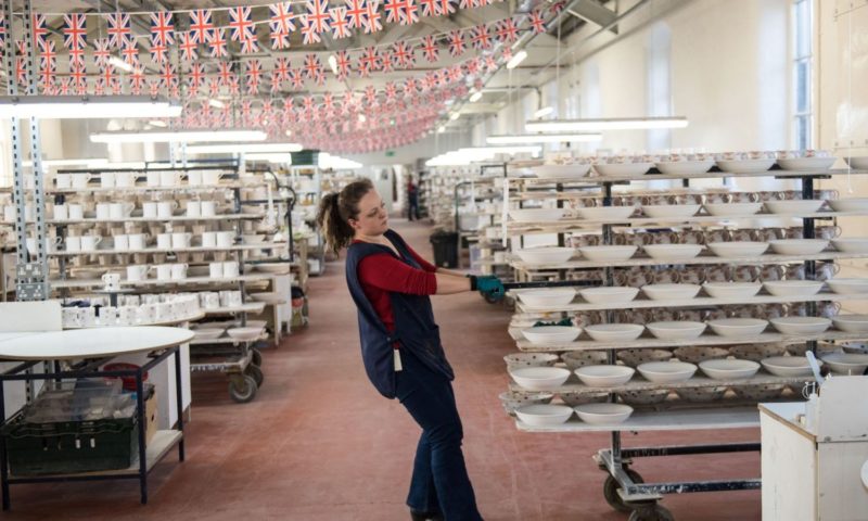 UK factories stockpile goods ahead of Brexit