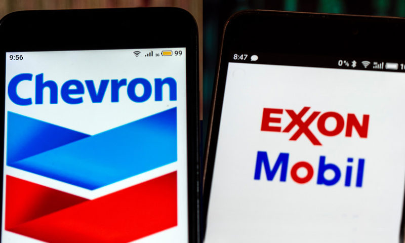 Exxon, Chevron among top gainers after mixed quarterly results
