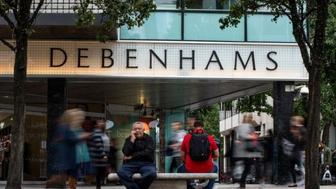 Debenhams in profit alert as sales continue to slide