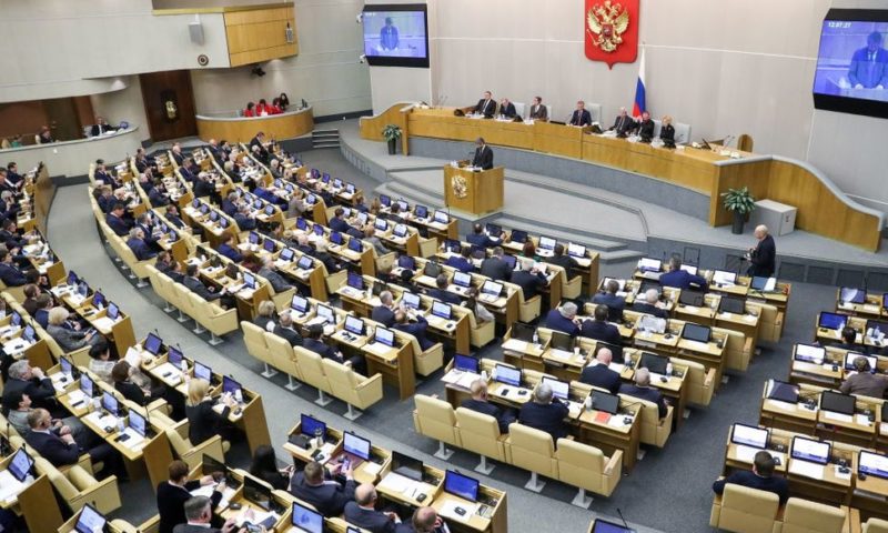 Russian Lawmakers Pass Bill to Outlaw Insulting the State