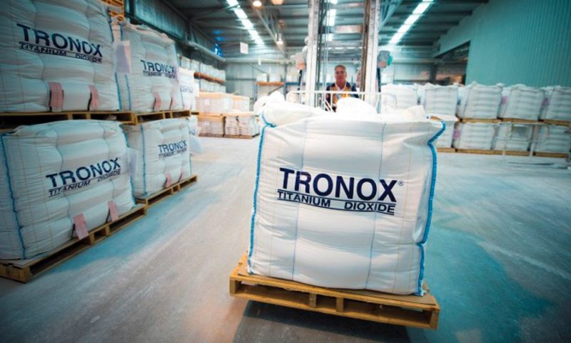 Tronox Holdings plc (UK) (TROX) Soars 7.69%