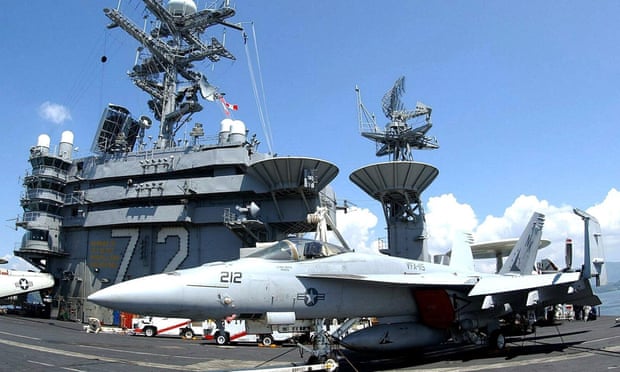 US deploys aircraft carrier and bombers after ‘troubling indications’ from Iran