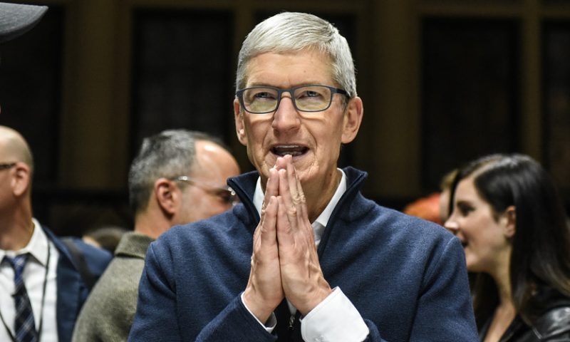Apple has bought around two dozen companies in the past 6 months, Tim Cook says