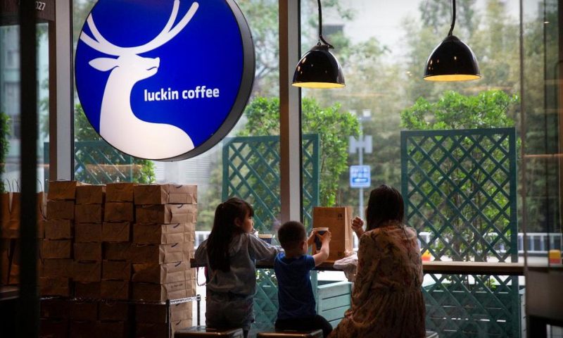 Luckin, a Starbucks Rival in China, Rises in US Stock Debut