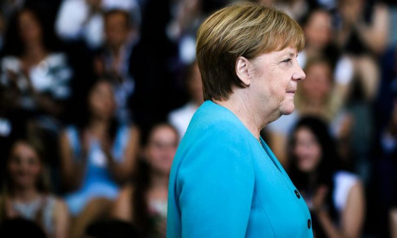 Germany’s Merkel Defends Talk of ‘European Champions’