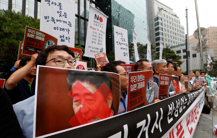 S. Korean Business Owners Call for Boycott of Japanese Goods