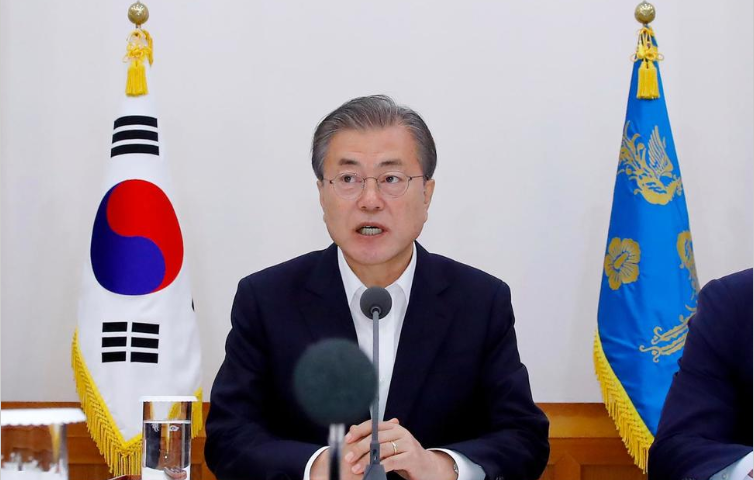 SKorean Leader Denounces Japanese Comments Over Sanctions