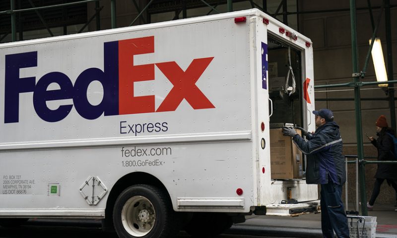FedEx stock down 8% after company lowers outlook on trade tensions