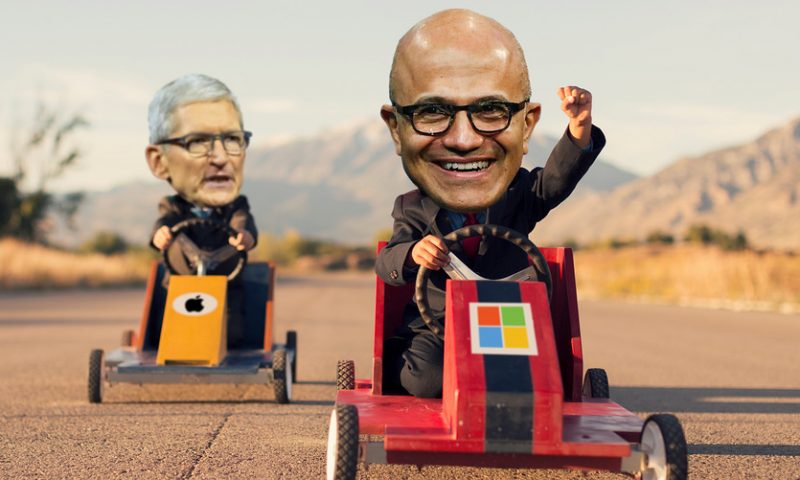 The $1 trillion companies: Microsoft is still bigger and better than Apple