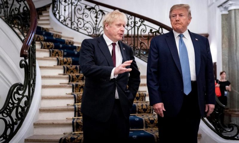 Johnson Says He’ll Tell Trump: Hands off UK Health Service