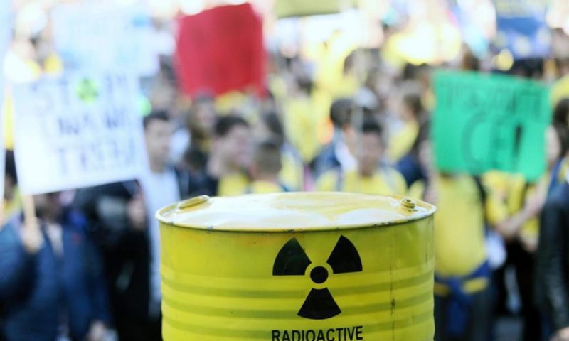 Bosnians Protest Croatian Plans for Nuclear Waste Facility