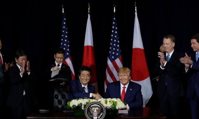 Trump: US, Japan Agree on 1st Stage of New Trade Agreement