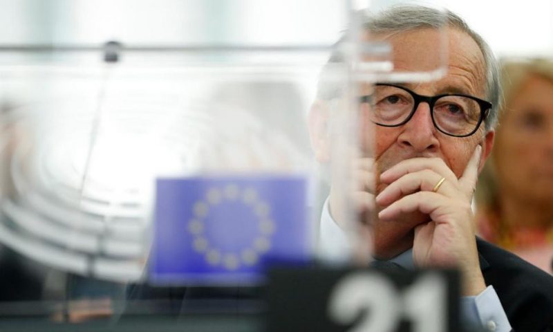 EU’s Juncker: Irish Border Controls Needed in No-Deal Brexit