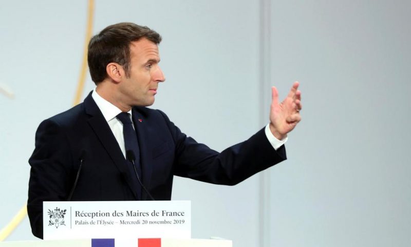 France’s Macron Defends Job Losses at Blue-Collar Factory
