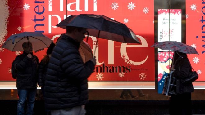 Boxing Day sales: Footfall slumps as experts blame Black Friday and bad weather