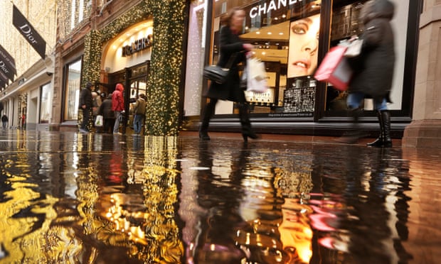 Rainy November adds to high street gloom as shopper numbers fall