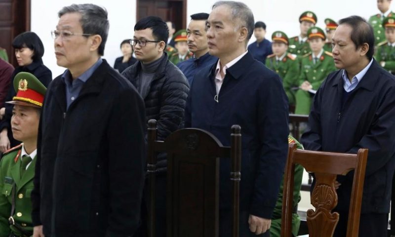 Vietnam Sends Ex-Ministers, Executives, to Prison for Graft