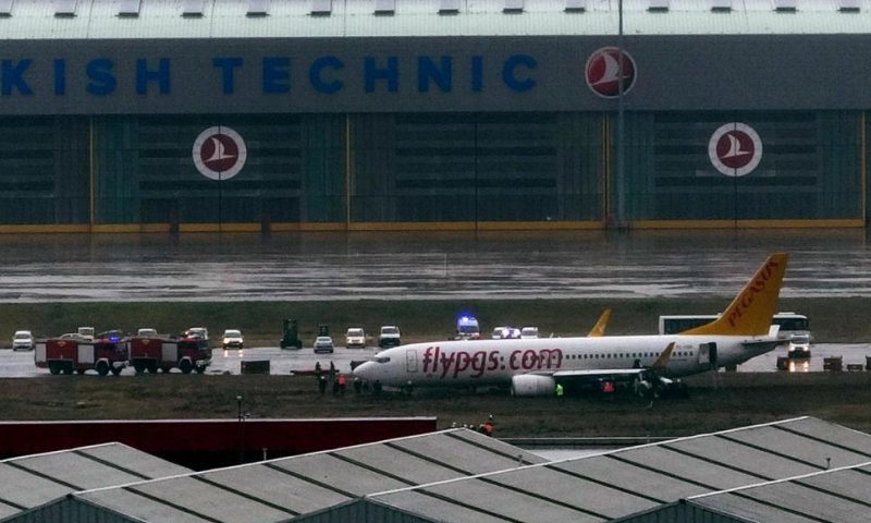 Plane Skids off Runway in Istanbul, Flights Suspended