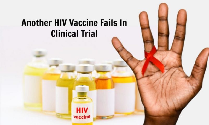 Clinical Trial Of HIV Vaccine Fails
