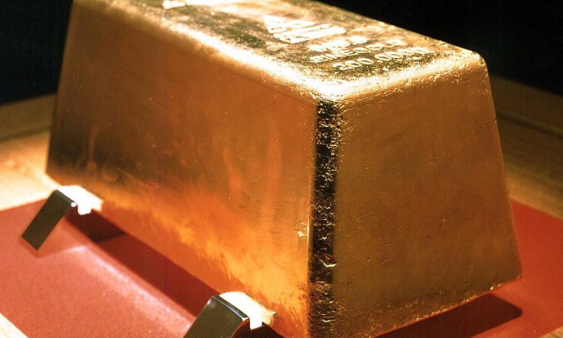 Gold prices settle 1% higher amid global equity pullback