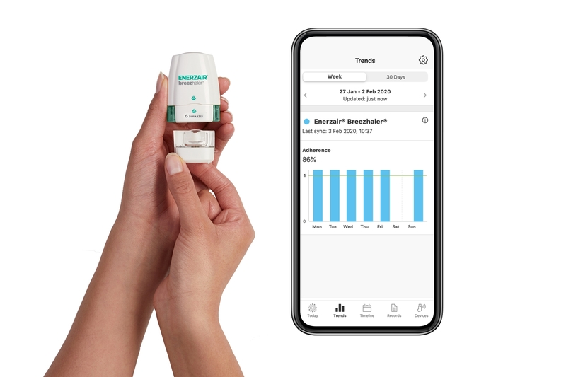 Propeller's digital inhaler tech to be coprescribed with Novartis' new