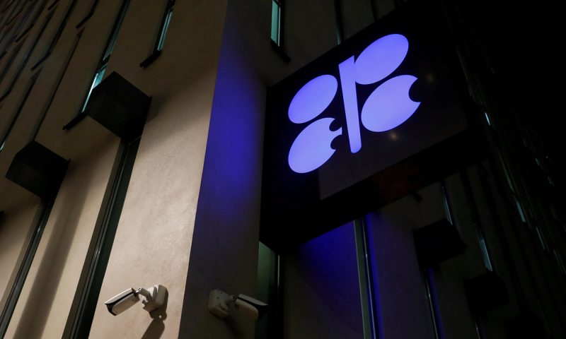 Oil prices end lower with OPEC+ seen preparing to ease production curbs