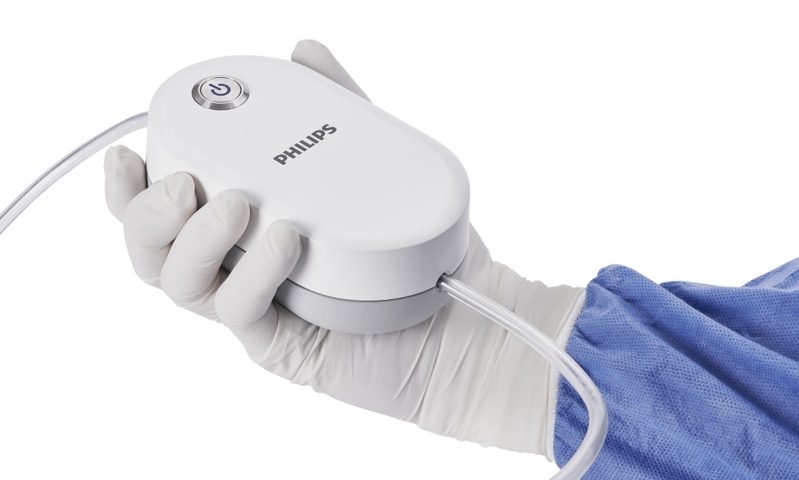 Philips launches small, push-button blood clot removal system