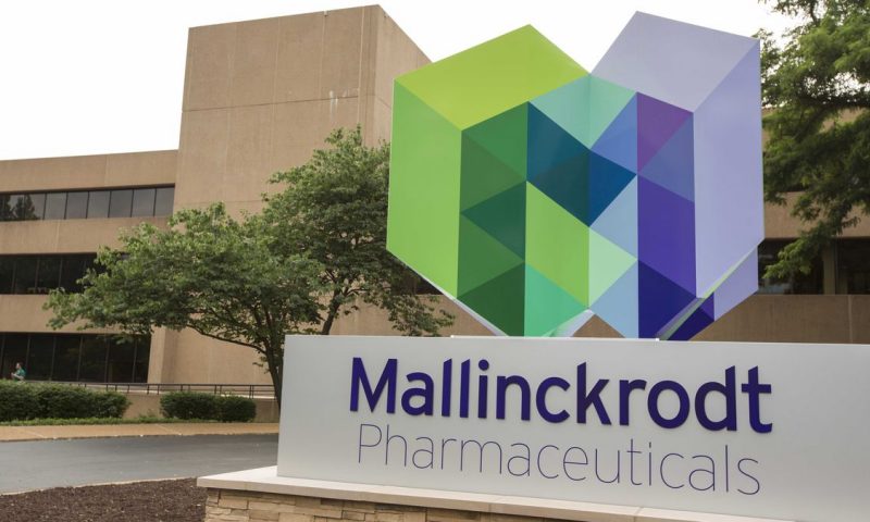 Mallinckrodt’s stock drops as it announces bankruptcy filing