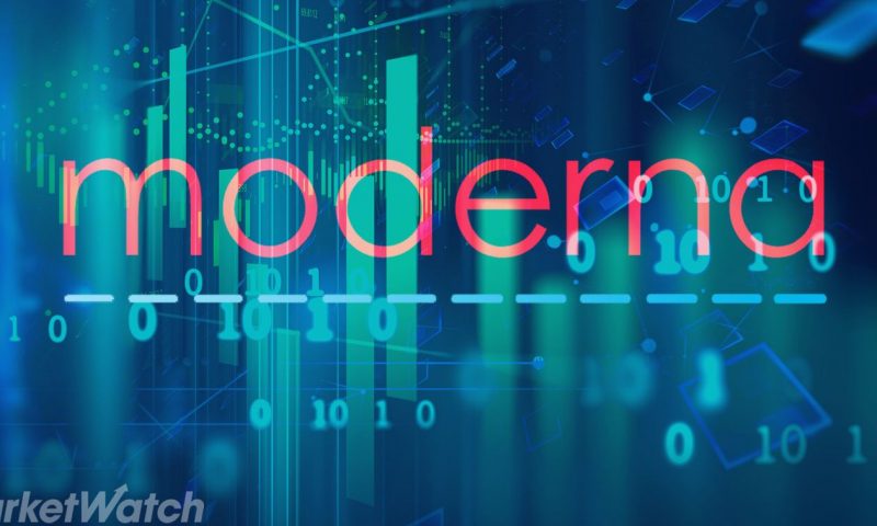 Moderna Inc. stock rises Thursday, outperforms market