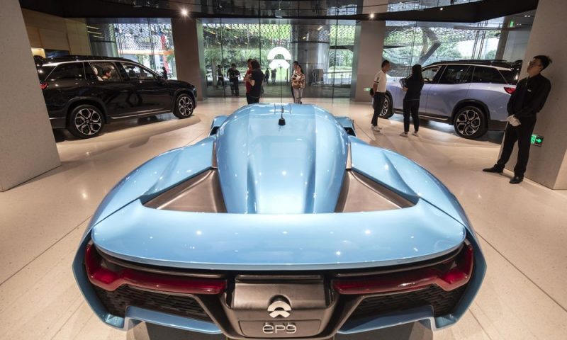 NIO Inc. ADR stock underperforms Monday when compared to competitors