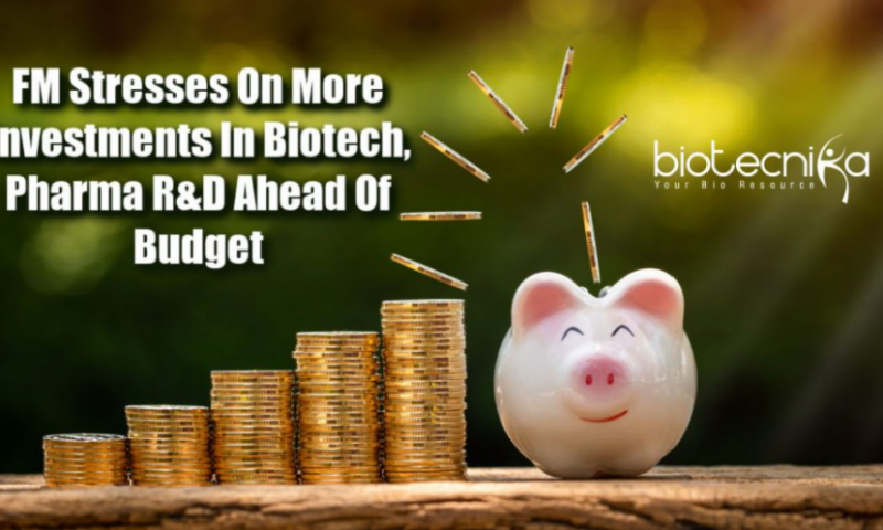 Biotech And Pharma R&D To Get More Investments: Says Finance Minister