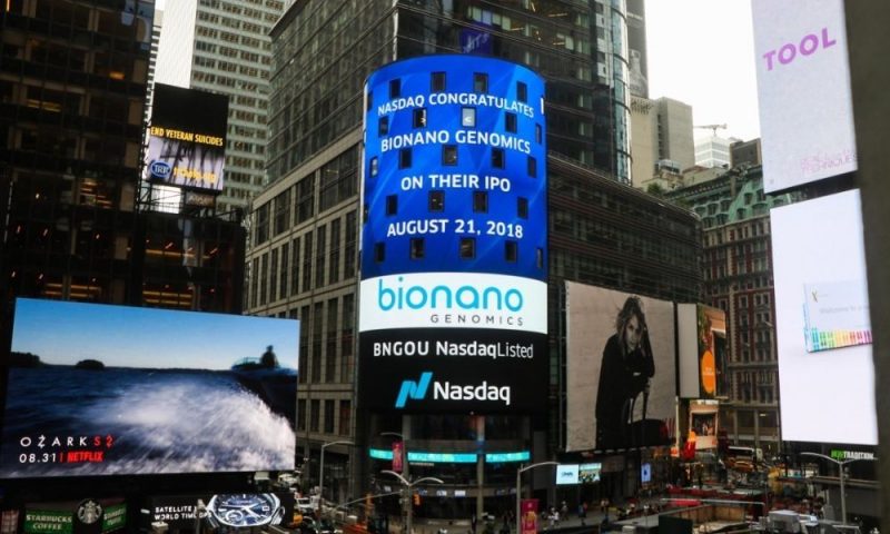 Bionano Genomics shares fall after plan to sell more stock
