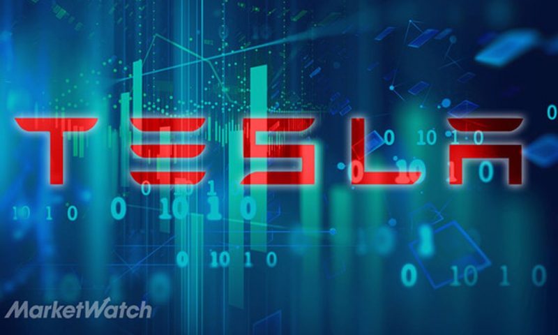 Tesla Inc. stock rises Monday, outperforms market