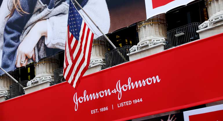 Nike, Johnson & Johnson share gains contribute to Dow’s nearly 150-point jump