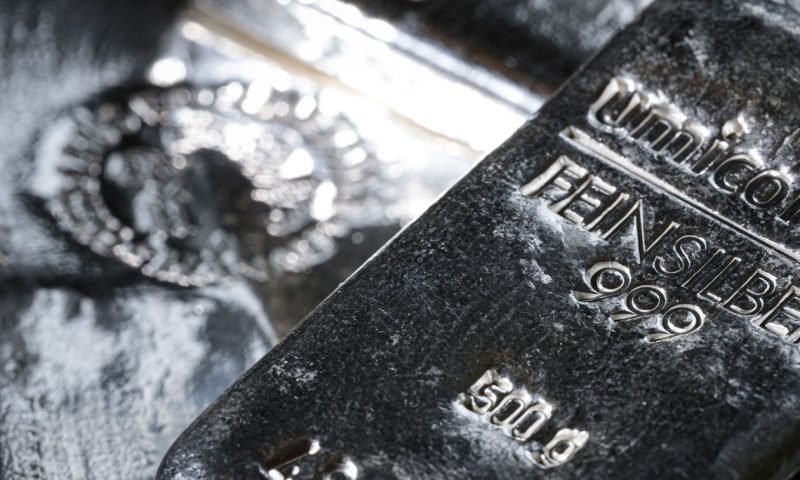 Silver futures spike, fueled by online trading
