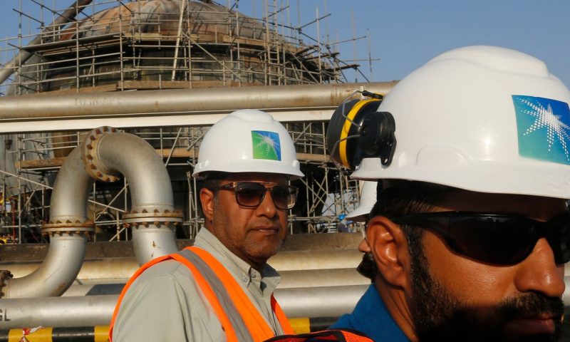 Saudi Aramco profits were slashed nearly in half in 2020
