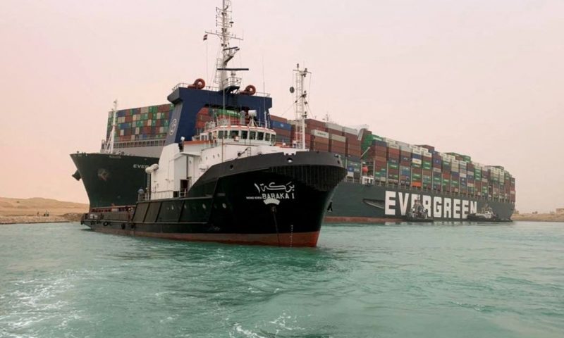 Oil prices bounce as ship mishap blocks Suez Canal