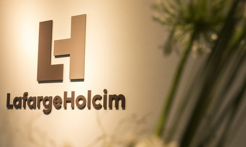 LafargeHolcim’s earnings rise as sales improve