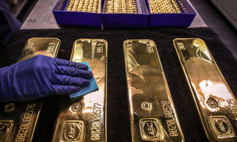 Gold settles higher as traders await Fed meeting