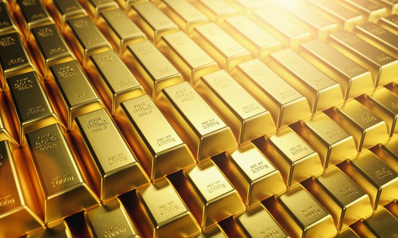 Gold futures hold above $1,800 an ounce