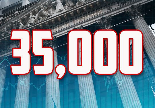 Dow clears 35,000 milestone on Friday on 6th try